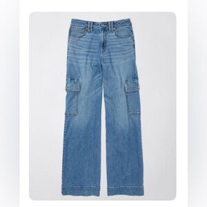 American Eagle Outfitters Super High-Rise Baggy Jeans